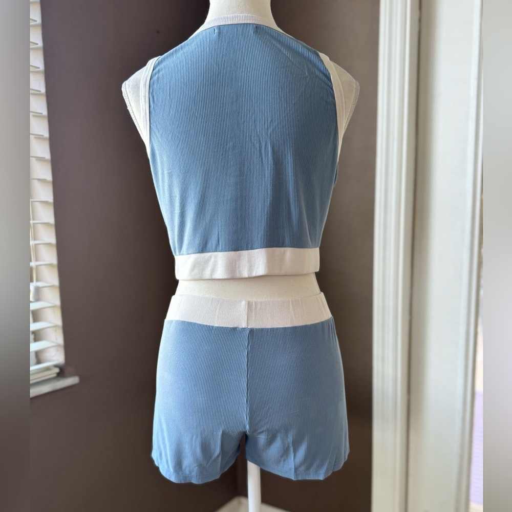 Powder Blue Lounge Set - Picture 3 of 10